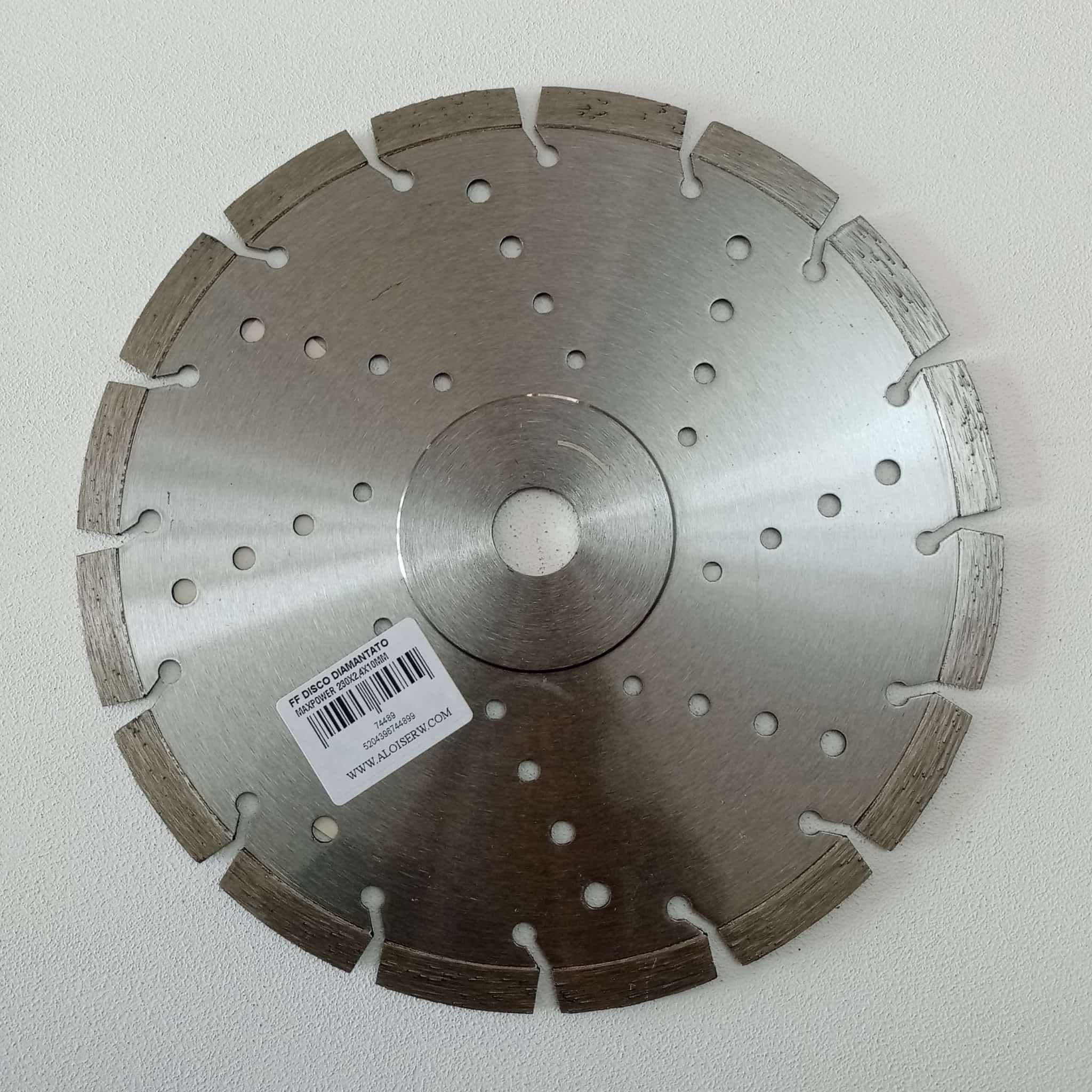 Benman Maxpower laser universal 230mm disco diamantato per calcestruzzo armato, rocce dure, materiali da costruzione in Dischi diamantati Aloiserw.com - Altomonte, commercioVirtuoso.it