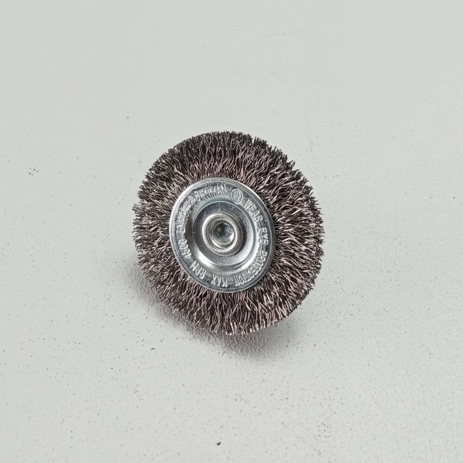 Benman spazzola circolare da 50mm con gambo 6mm in filo ondulato in Spazzole metalliche Aloiserw.com - Altomonte, commercioVirtuoso.it