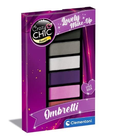 Clementoni - Crazy Chic Palette Ombretti in Trucchi Centro Bimbo - Siderno, commercioVirtuoso.it