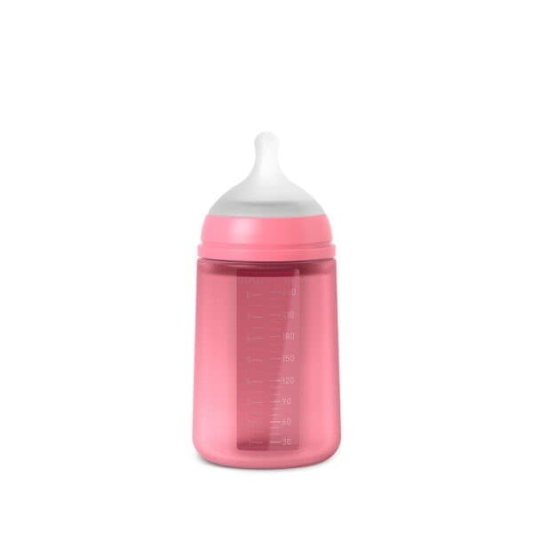 Suavinex - Biberon Silicone Colour Essence 240 ml in Biberon in plastica Centro Bimbo - Siderno, commercioVirtuoso.it