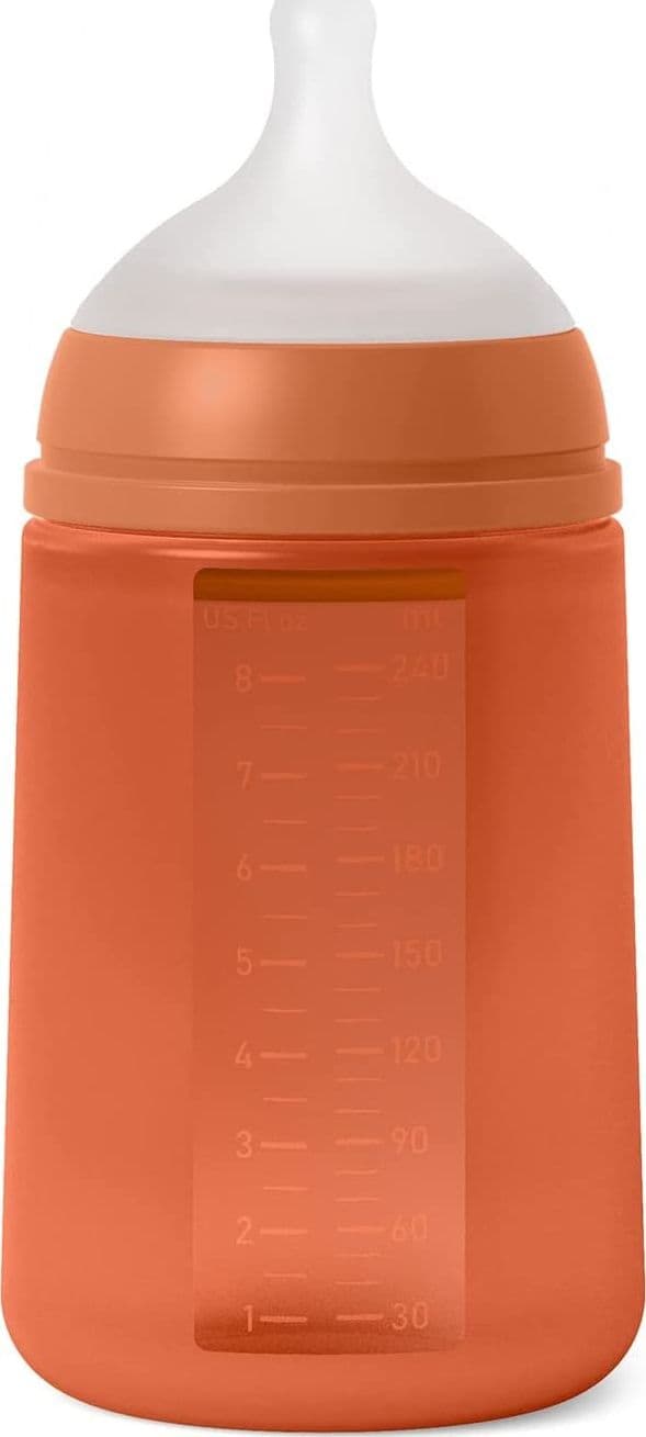 Suavinex - Biberon Silicone Colour Essence 240 ml in Biberon in plastica Centro Bimbo - Siderno, commercioVirtuoso.it