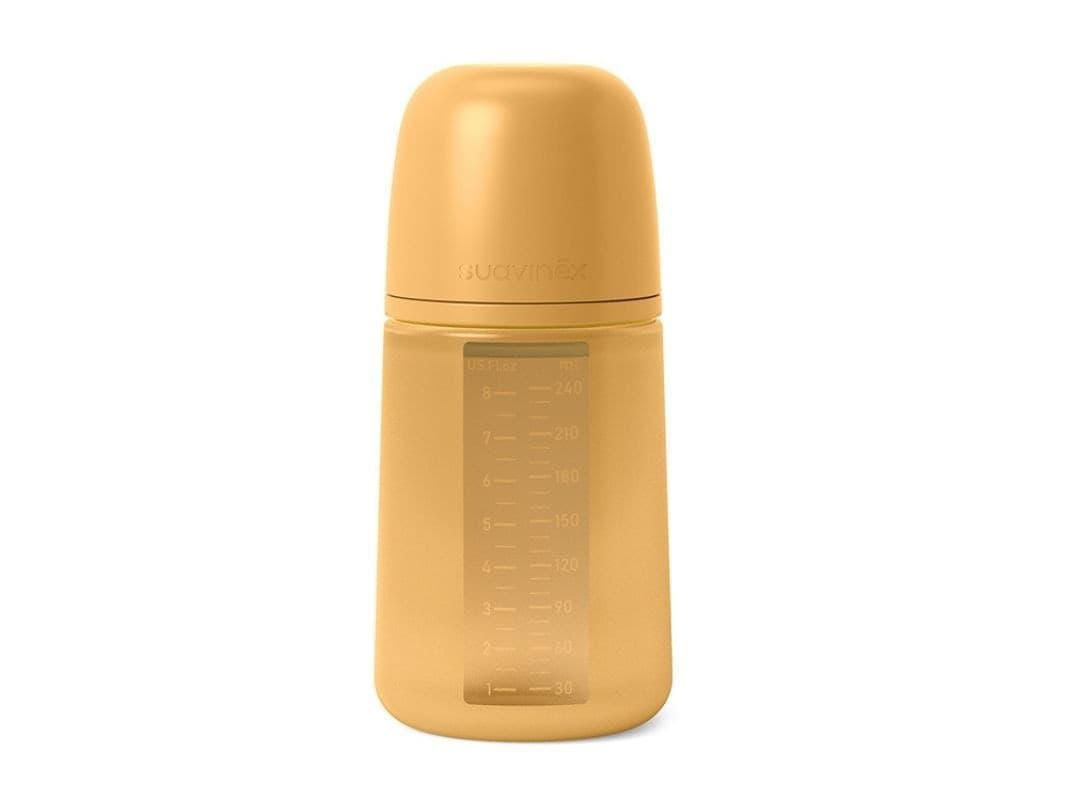 Suavinex - Biberon Silicone Colour Essence 240 ml in Biberon in plastica Centro Bimbo - Siderno, commercioVirtuoso.it