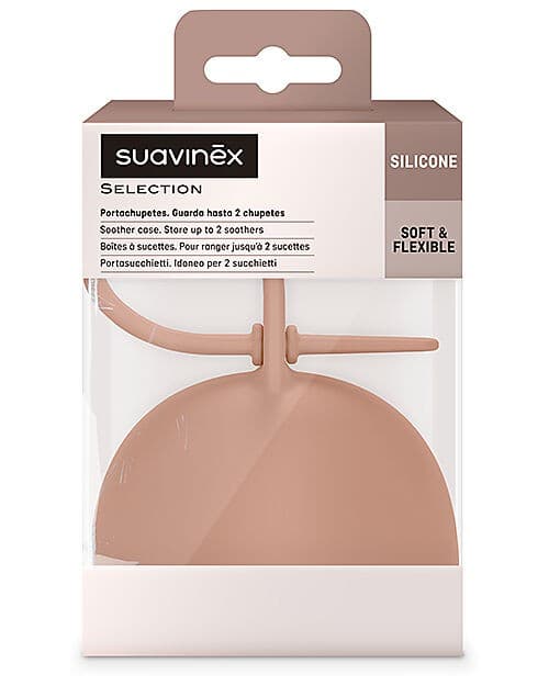 Suavinex  - Portaciuccio Silicone Colour Essence in Catenelle porta succhietto Centro Bimbo - Siderno, commercioVirtuoso.it