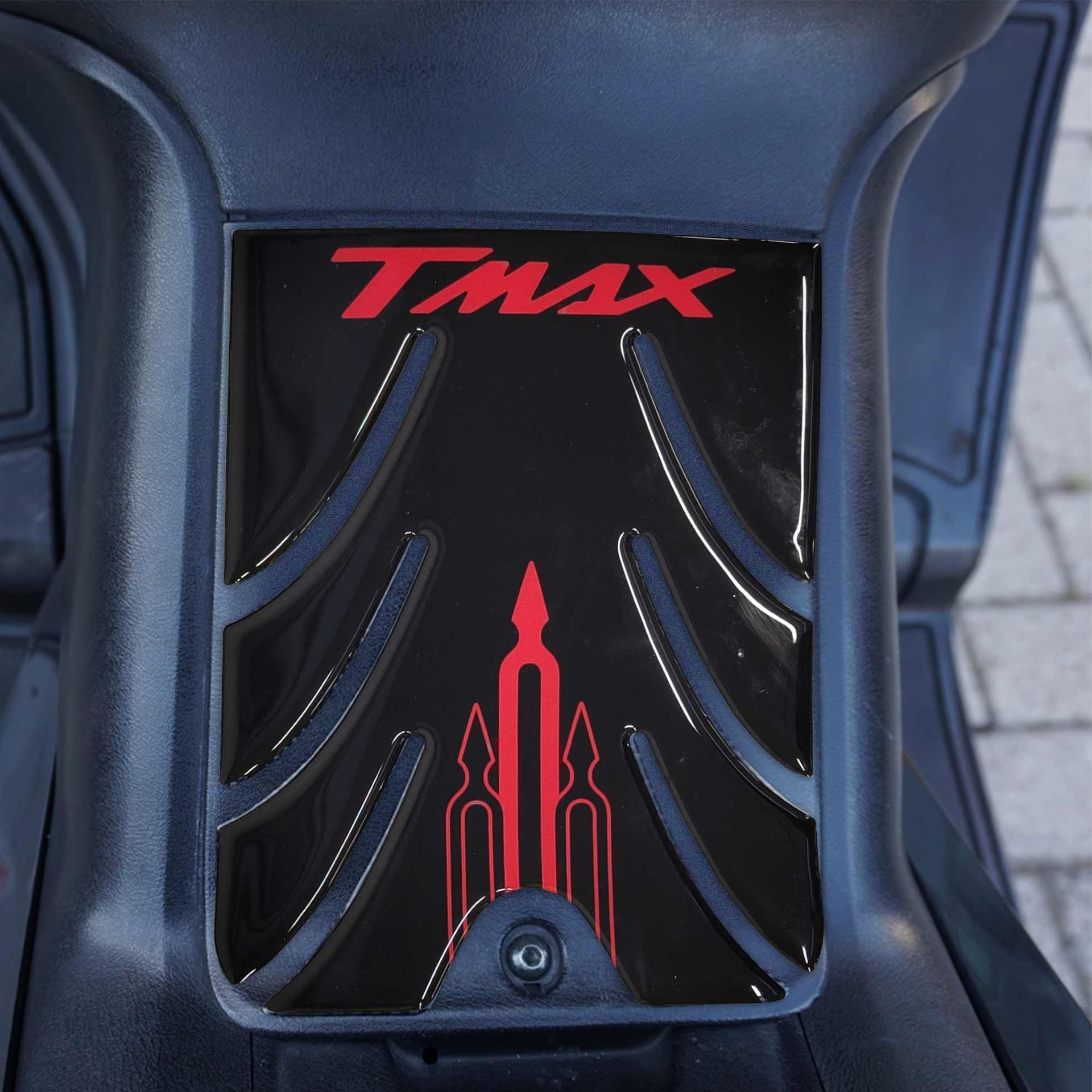 ADESIVO 3D PROTEZIONE PEDANA TMAX compatibile per SCOOTER YAMAHA T MAX 2001-2007 in Decalcomanie adesivi e magneti LabelBike - Bibbiano, commercioVirtuoso.it