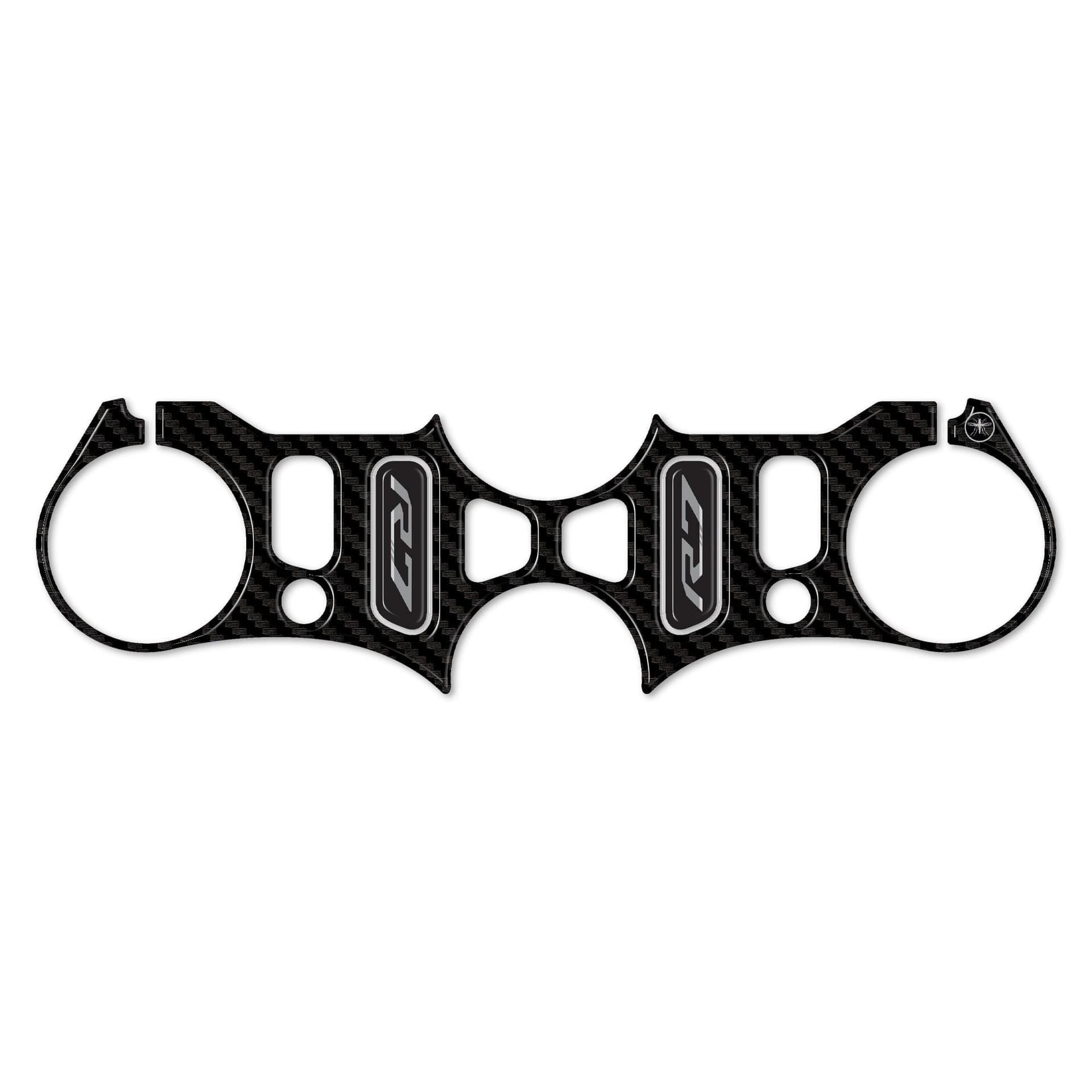Adesivo 3D Protezione Piastra Forcella Sterzo compatibile con Yamaha R7 2021-24 in Decalcomanie adesivi e magneti LabelBike - Bibbiano, commercioVirtuoso.it