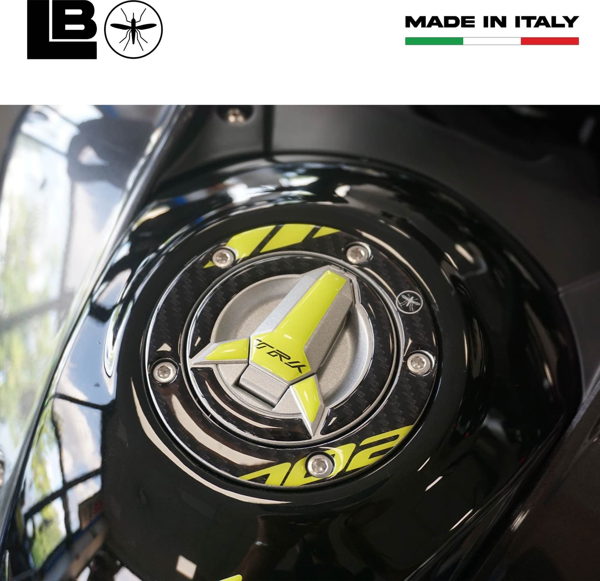 Adesivo 3D Protezione tappo serbatoio compatibile con Benelli TRK 702 e 702X in Decalcomanie adesivi e magneti LabelBike - Bibbiano, commercioVirtuoso.it