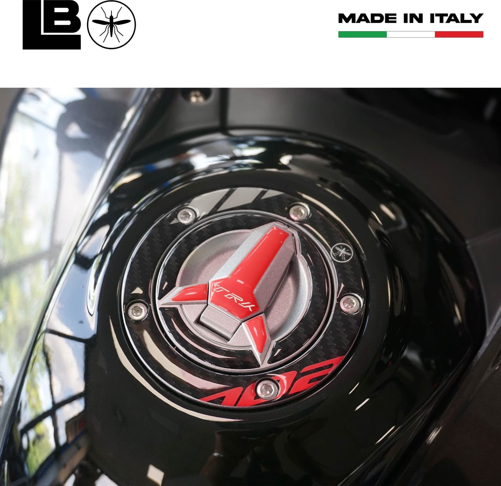 Adesivo 3D Protezione tappo serbatoio compatibile con Benelli TRK 702 e 702X in Decalcomanie adesivi e magneti LabelBike - Bibbiano, commercioVirtuoso.it