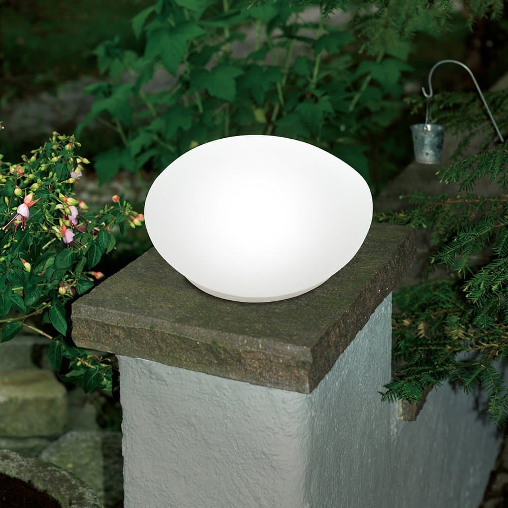 Lampada Contemporanea Da Esterno Z_Solar Led Plastica Bianco in Lampade da parete LuceArt - Montecorvino Pugliano, commercioVirtuoso.it