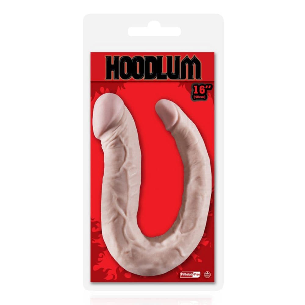 Fallo dildo realistico doppio anale vaginale flessibile forma U-shaped dong 41cm rosa carne in Dildo doppi Kondorama - Martinsicuro, commercioVirtuoso.it