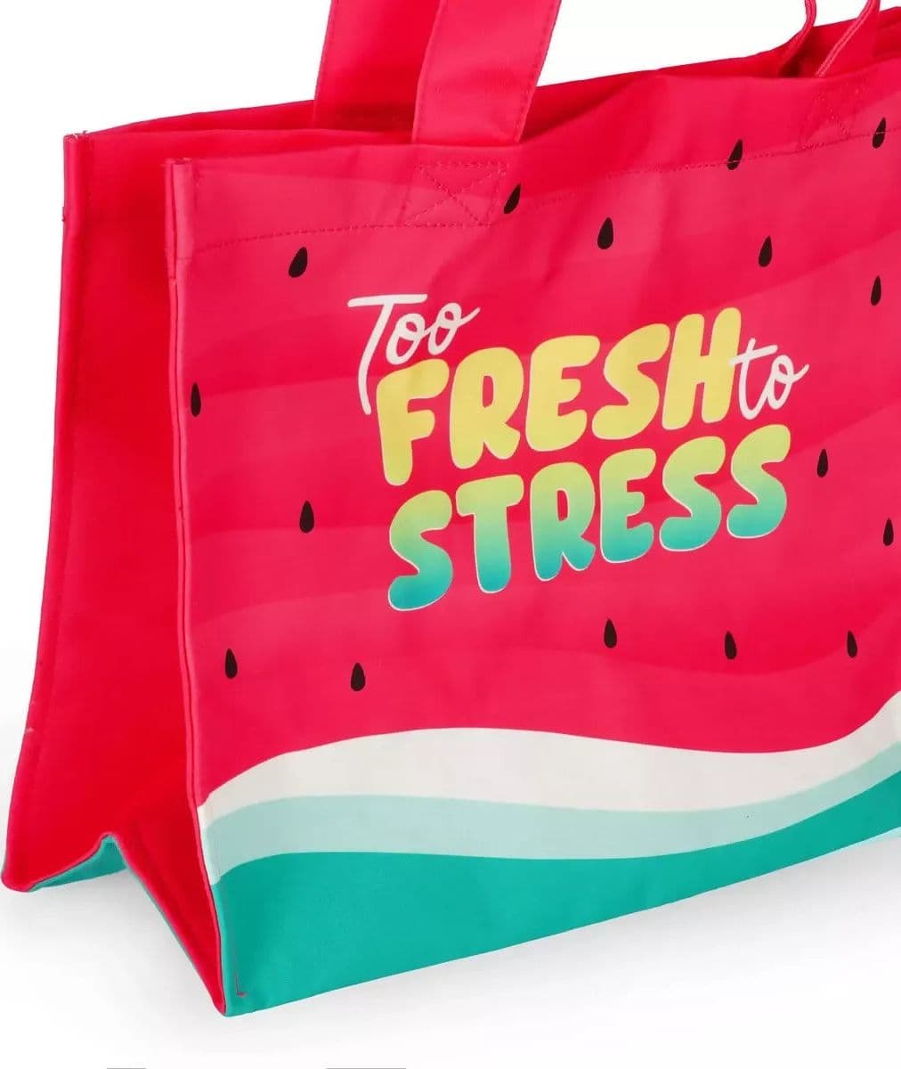 Borsa Mare Watermelon - Beach Bag in Teli mare Cartoleria Deja Vu - Crotone, commercioVirtuoso.it