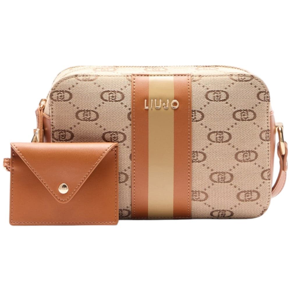 Liu Jo borsa a tracolla camera case jacquard Manhattan AA5159T3846 Borse Liu Jo