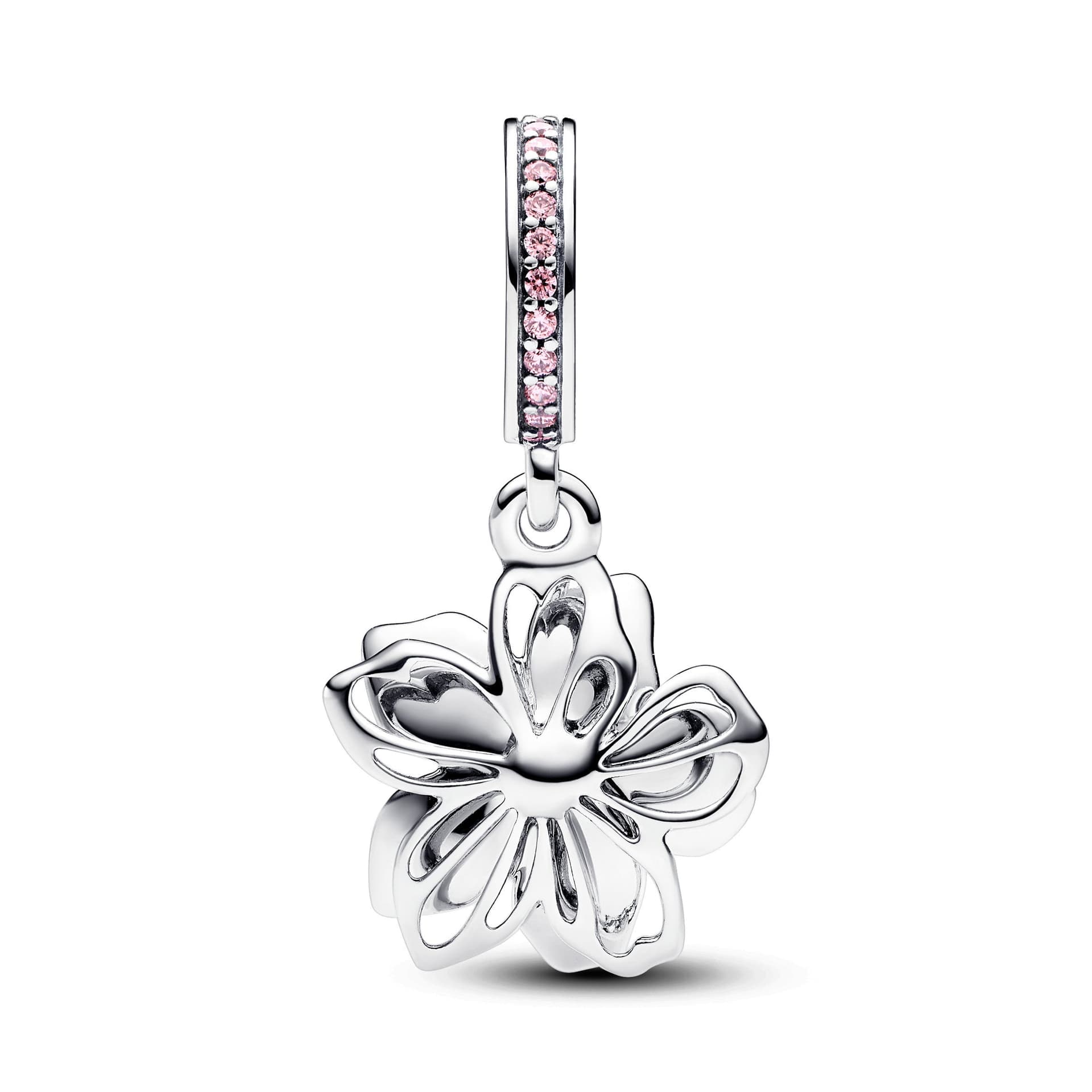 Pandora - Charm Pendente Fiore di Ciliegio in Bead Charm Alba Gioielli - Casoria, commercioVirtuoso.it