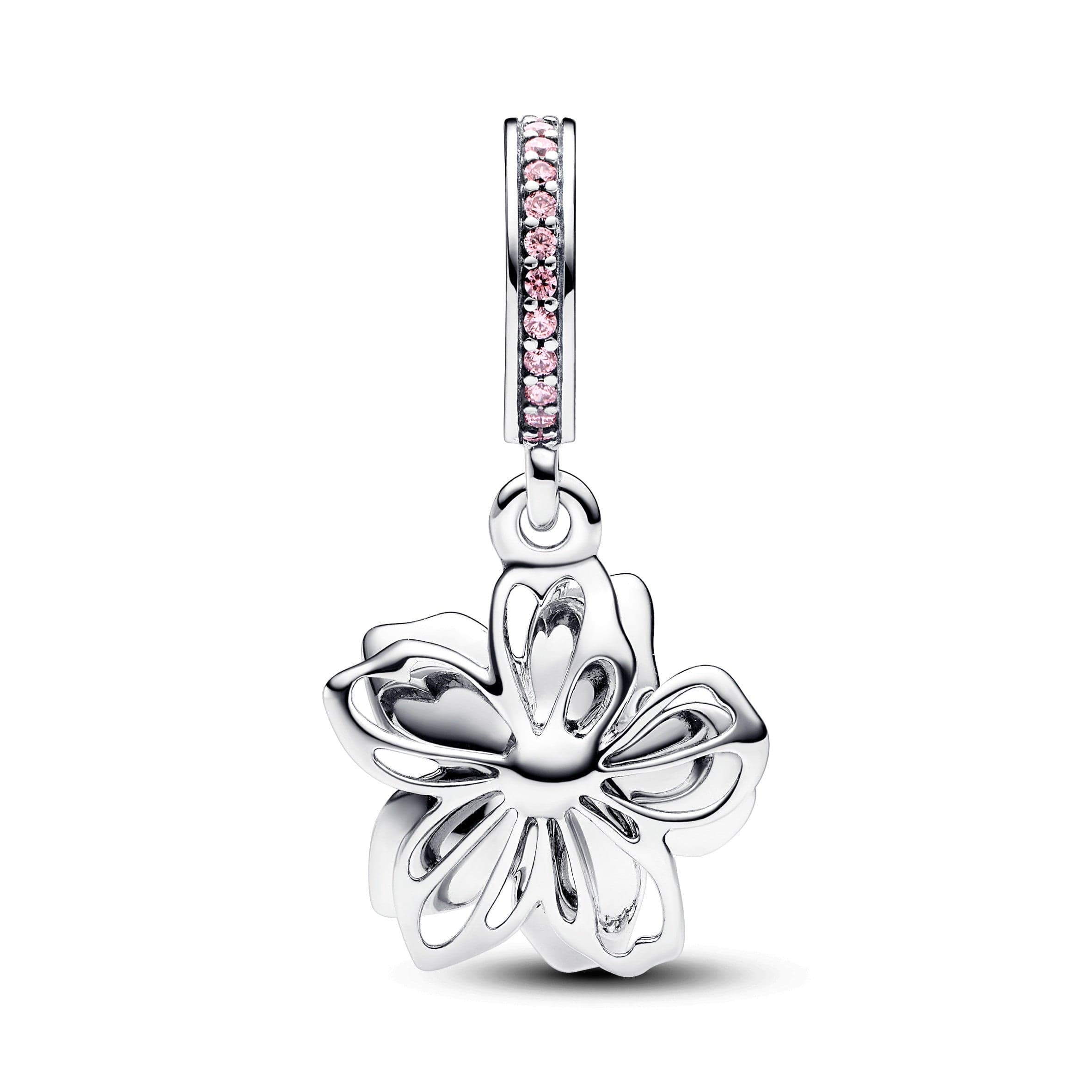 Pandora - Charm Pendente Fiore di Ciliegio in Bead Charm Alba Gioielli - Casoria, commercioVirtuoso.it