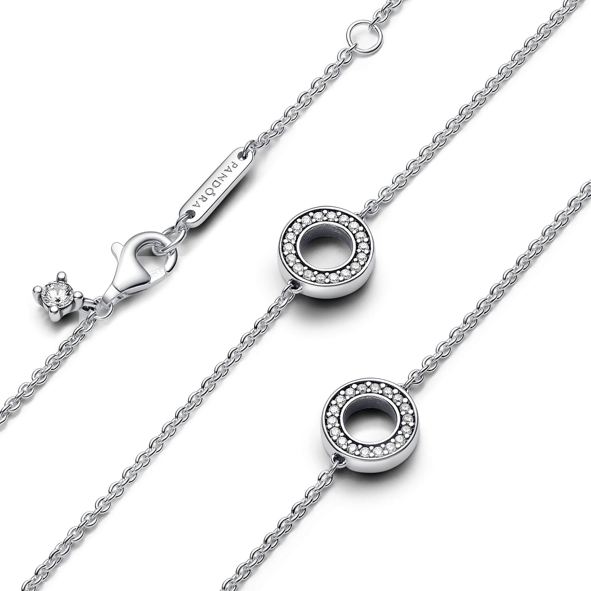 Pandora - Collana Cerchi Pavè in Collane Alba Gioielli - Casoria, commercioVirtuoso.it