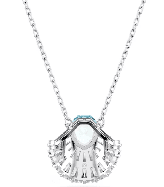 Swarovski  - Collana con Pendente Idyllia Conchiglia, Blu, Placcato rodio in Collane Alba Gioielli - Casoria, commercioVirtuoso.it