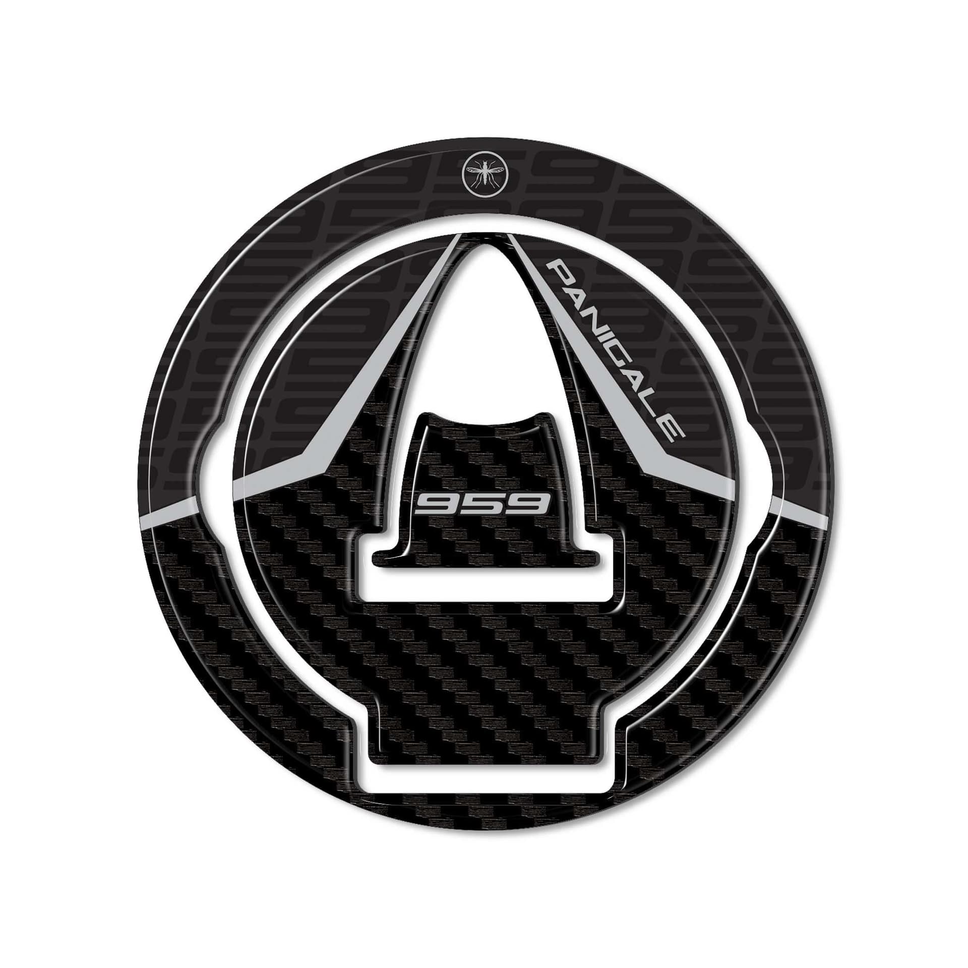 Adesivo 3D Tappo Serbatoio compatibile con moto Ducati Panigale 959 2016-2019 in Decalcomanie adesivi e magneti LabelBike - Bibbiano, commercioVirtuoso.it