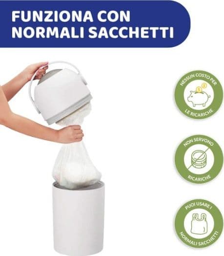 Chicco - Mangia Pannolini Odour Off in prodotto Centro Bimbo - Siderno, commercioVirtuoso.it