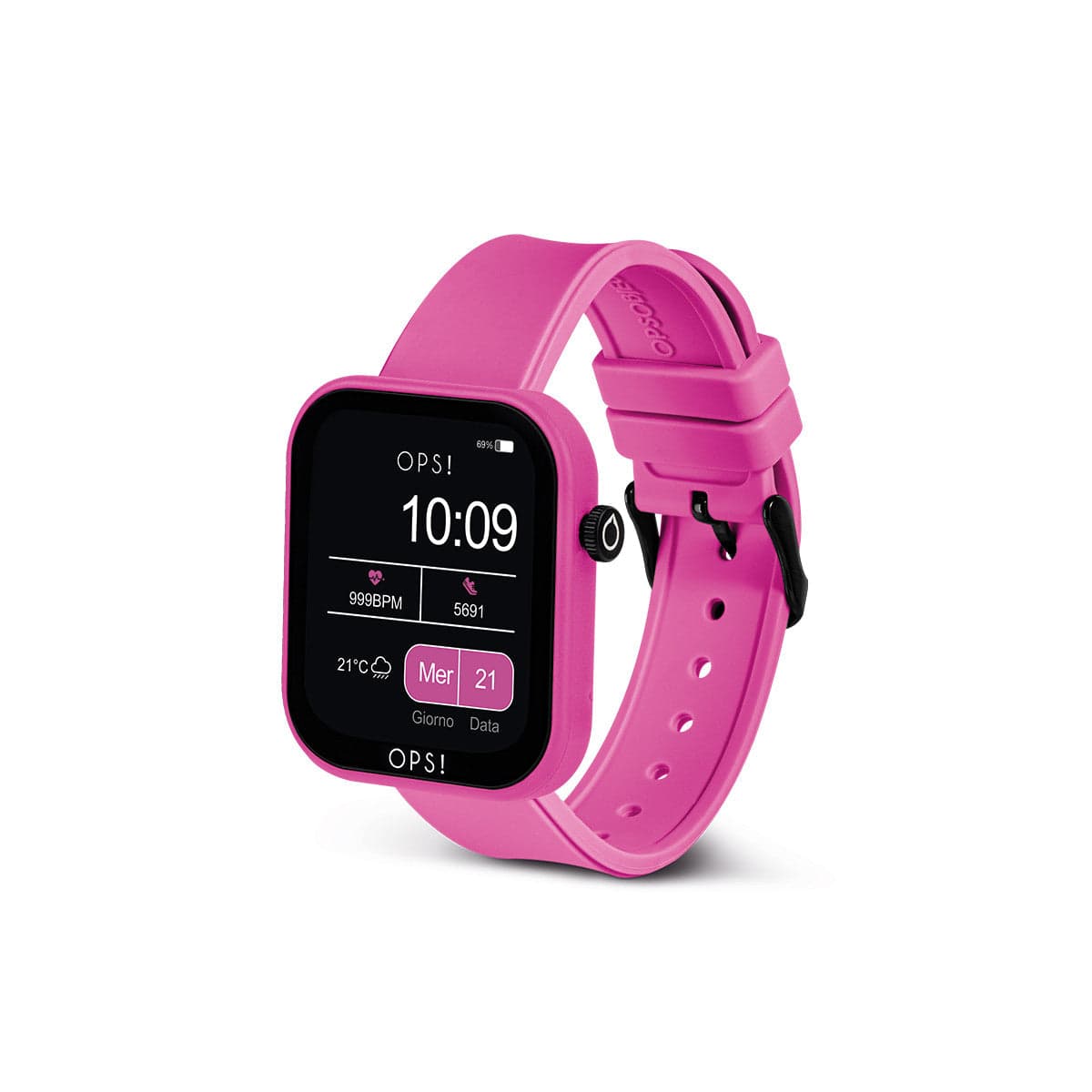 Ops Object - Smartwatch ACTIVE CALL Fucsia in Smartwatch Alba Gioielli - Casoria, commercioVirtuoso.it