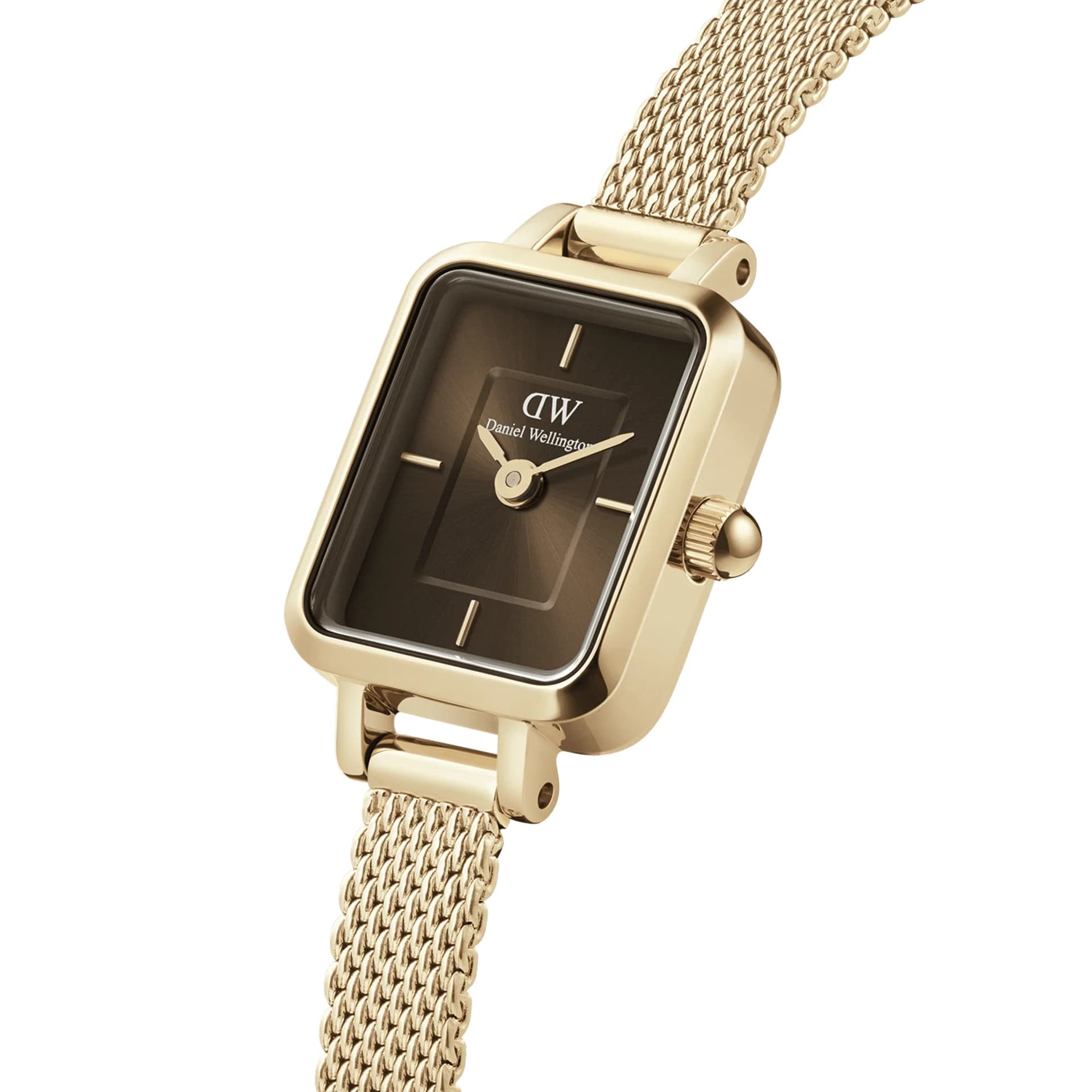 Daniel Wellington - OROLOGIO QUADRO MINI EVERGOLD GOLD AMBER in Orologi da polso Alba Gioielli - Casoria, commercioVirtuoso.it