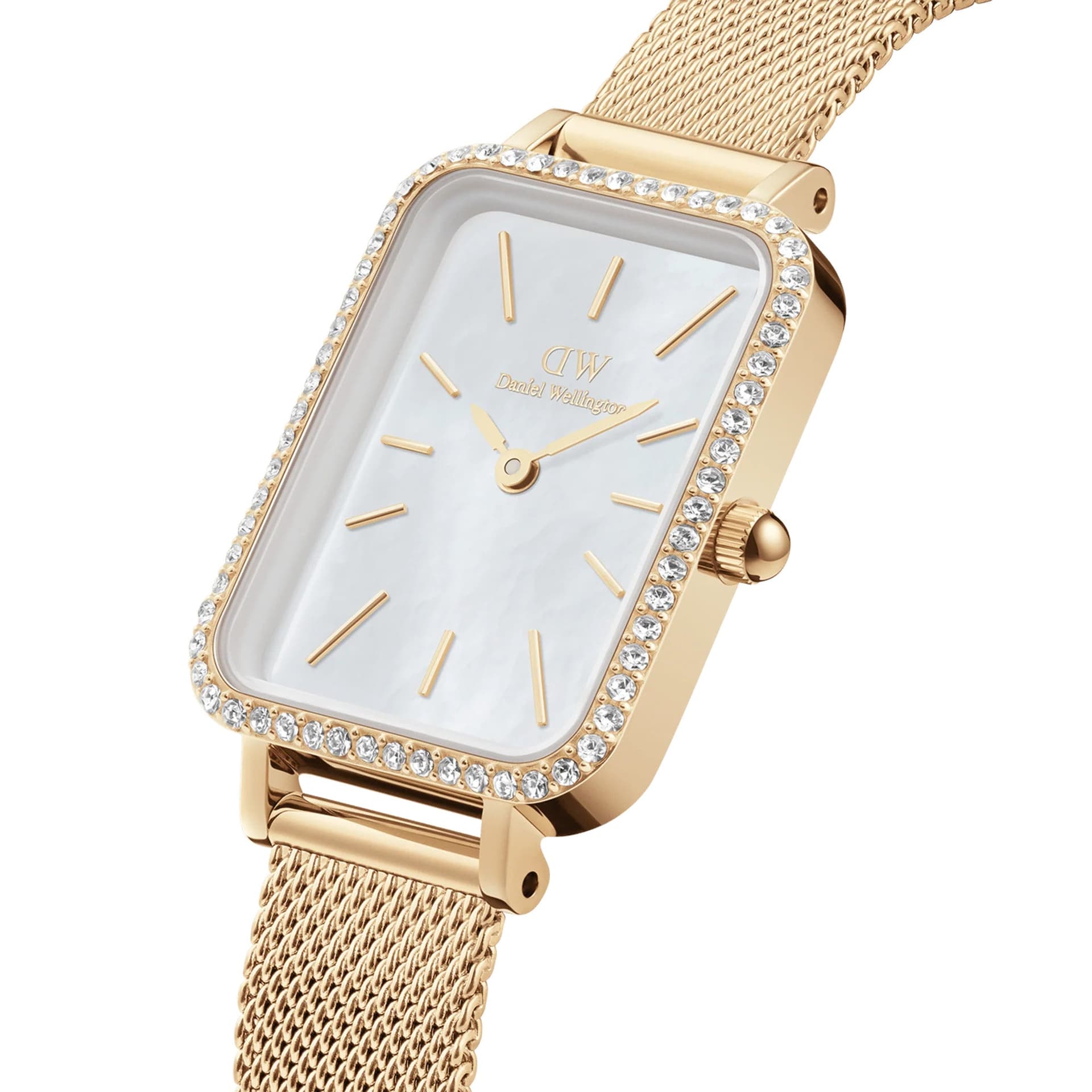 Daniel Wellington - OROLOGIO QUADRO LUMINE BEZEL EVERGOLD MOP in Orologi da polso Alba Gioielli - Casoria, commercioVirtuoso.it