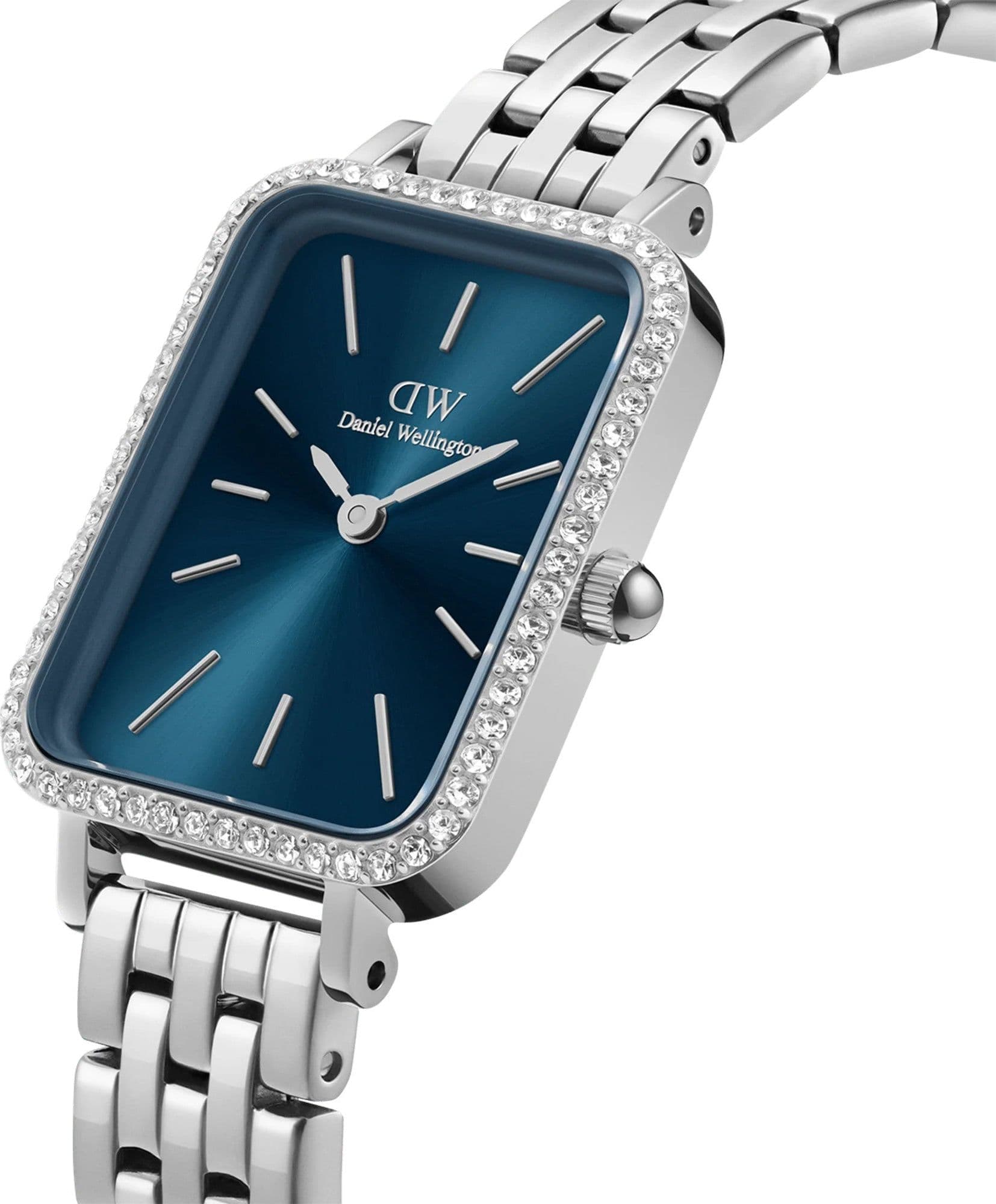 Daniel Wellington - OROLOGIO QUADRO LUMINE BEZEL 5-LINK ARCTIC S in Orologi da polso Alba Gioielli - Casoria, commercioVirtuoso.it