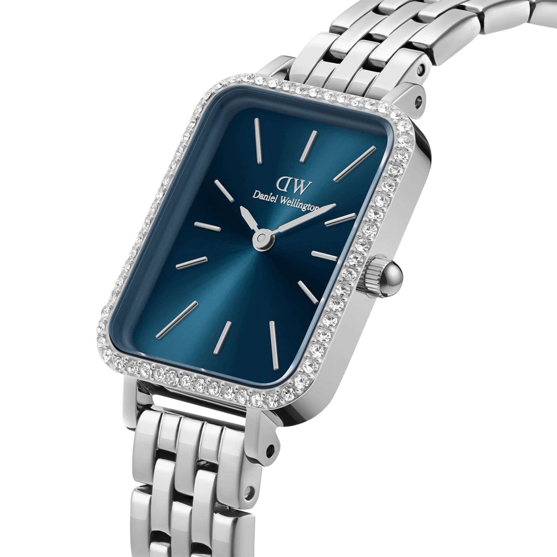 Daniel Wellington - OROLOGIO QUADRO LUMINE BEZEL 5-LINK ARCTIC S in Orologi da polso Alba Gioielli - Casoria, commercioVirtuoso.it