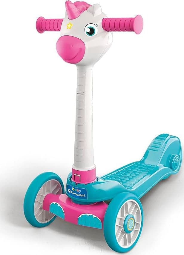 Clementoni - Monopattino Baby Unicorn Push Scooter 17749 in Monopattini Centro Bimbo - Siderno, commercioVirtuoso.it