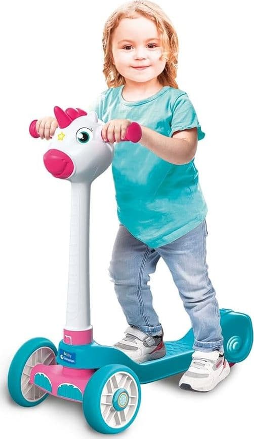 Clementoni - Monopattino Baby Unicorn Push Scooter 17749 in Monopattini Centro Bimbo - Siderno, commercioVirtuoso.it