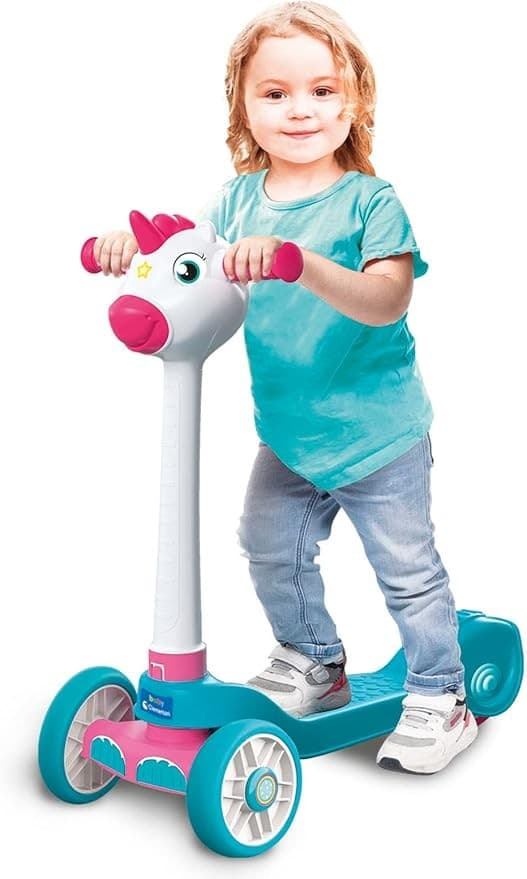 Clementoni - Monopattino Baby Unicorn Push Scooter 17749 in Monopattini Centro Bimbo - Siderno, commercioVirtuoso.it