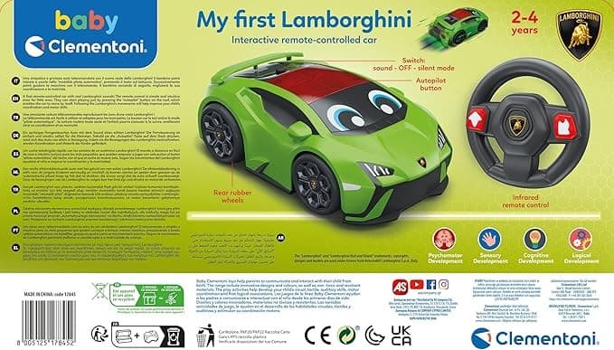 Clementoni - La mia prima Lamborghini 17845 in Giochi musicali Centro Bimbo - Siderno, commercioVirtuoso.it
