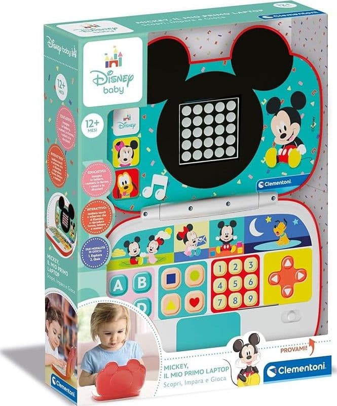Disney Baby Clementoni - Il Mio Primo Laptop Mickey 17834 in Giochi elettronici Centro Bimbo - Siderno, commercioVirtuoso.it