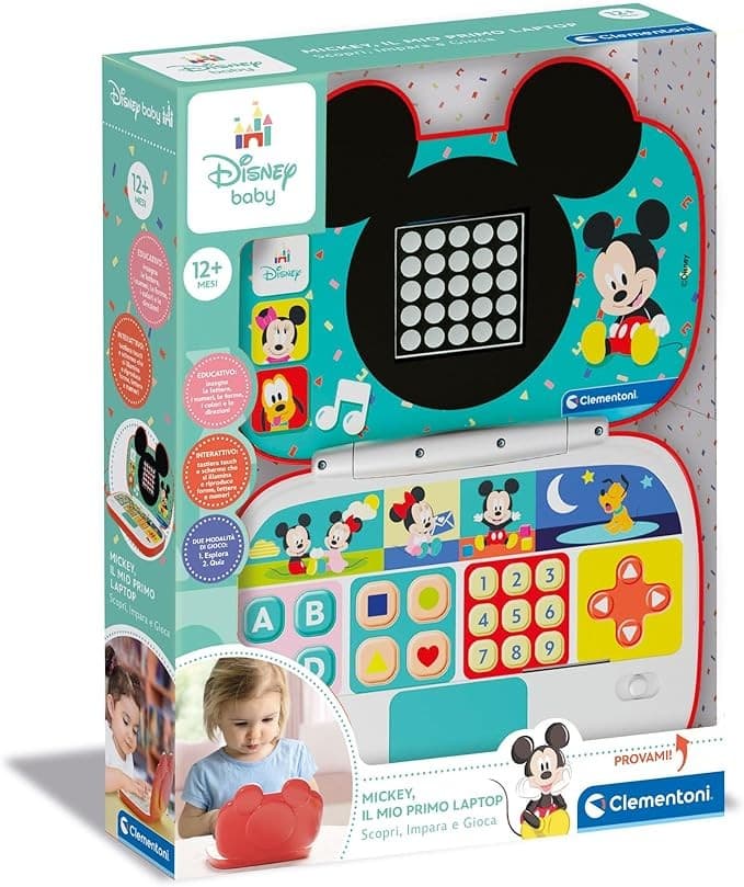 Disney Baby Clementoni - Il Mio Primo Laptop Mickey 17834 in Giochi elettronici Centro Bimbo - Siderno, commercioVirtuoso.it