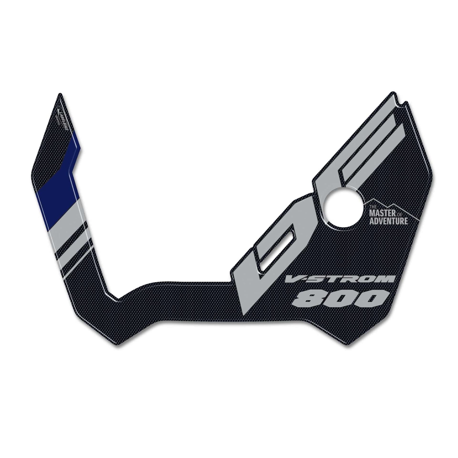 Adesivo Gel 3D Protezione cupolino moto compatibile con Suzuki V-Strom 800DE in Decalcomanie adesivi e magneti LabelBike - Bibbiano, commercioVirtuoso.it