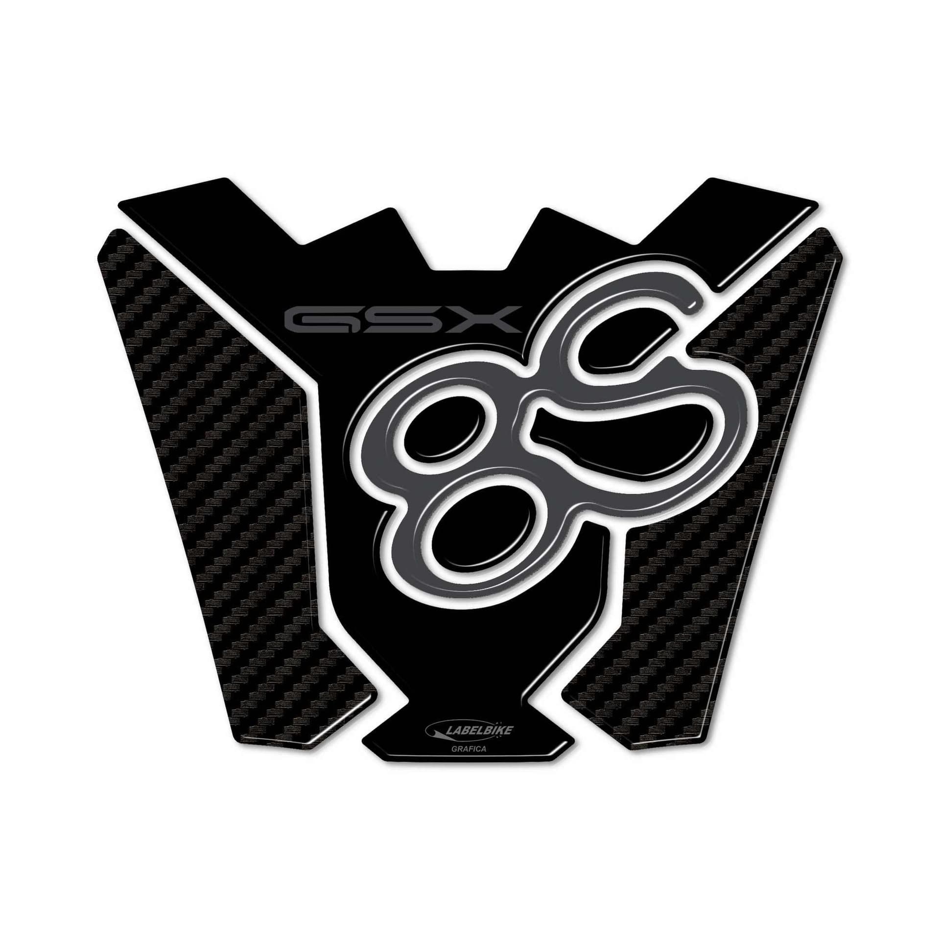 Adesivo Gel 3D Protezione Paraserbatoio moto compatibile con Suzuki GSX-8S in Decalcomanie adesivi e magneti LabelBike - Bibbiano, commercioVirtuoso.it