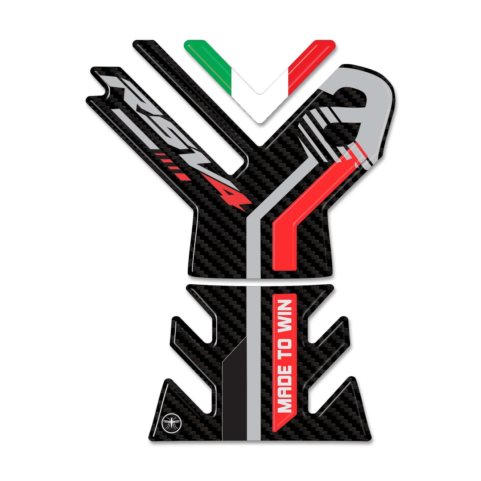 Adesivo Gel 3D Protezione serbatoio compatibile con Aprilia RSV4 1100 2021-2023 in Decalcomanie adesivi e magneti LabelBike - Bibbiano, commercioVirtuoso.it