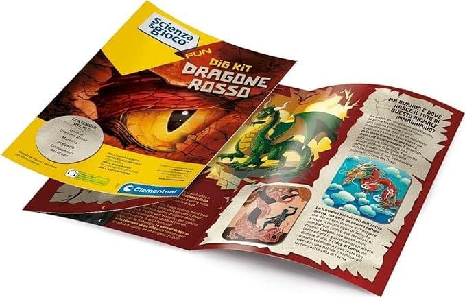 Clementoni - Scienza e Gioco Dig Kit Dragone Rosso 19321 in Kit e esperimenti di scienze Centro Bimbo - Siderno, commercioVirtuoso.it