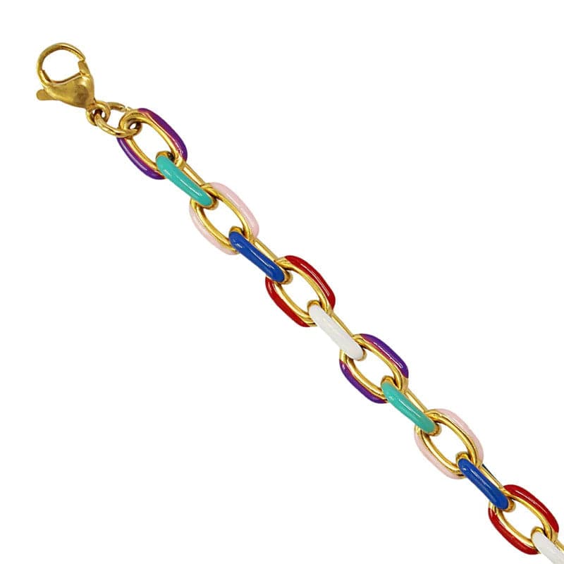 ANARTXY - Bracciale a maglie smaltate in Bracciali Alba Gioielli - Casoria, commercioVirtuoso.it