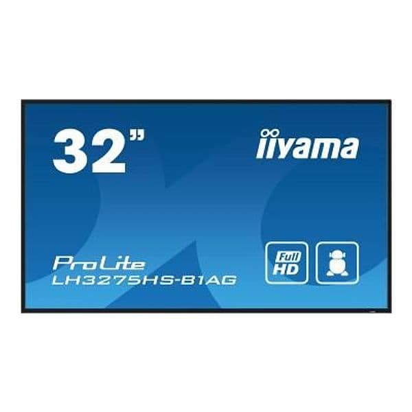 Iiyama lh3275hs-b1ag visualizzatore di messaggi pannello piatto per segnaletica digitale 81,3 cm (32\") lcd wi-fi 500 cd/m² full hd nero processore integrato android 11 24/7