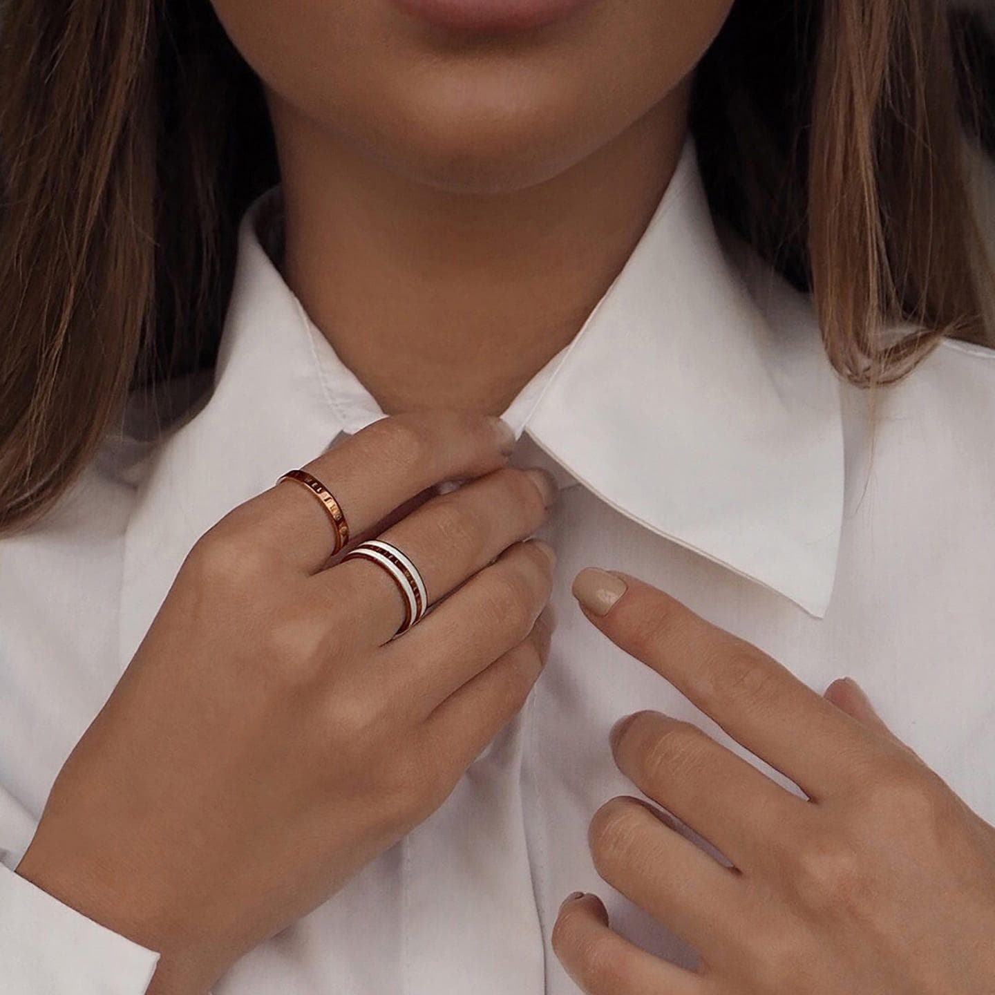 Daniel Wellington Anello Classic Ring Satin White Rg in Anelli Alba Gioielli - Casoria, commercioVirtuoso.it