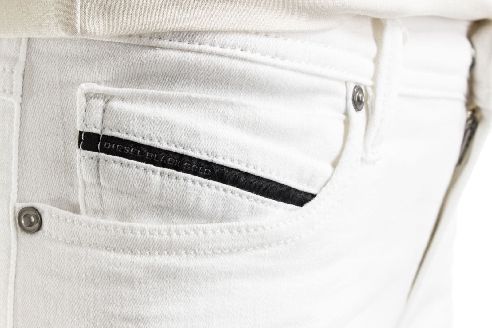 Diesel Black Gold Jeans Donna Super Skinny 2614S Bianco in Jeans Scontolo.net - Potenza, commercioVirtuoso.it