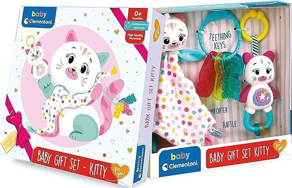 Baby Clementoni - Baby Gift Set Kitty Idea Regalo 17805 - 4