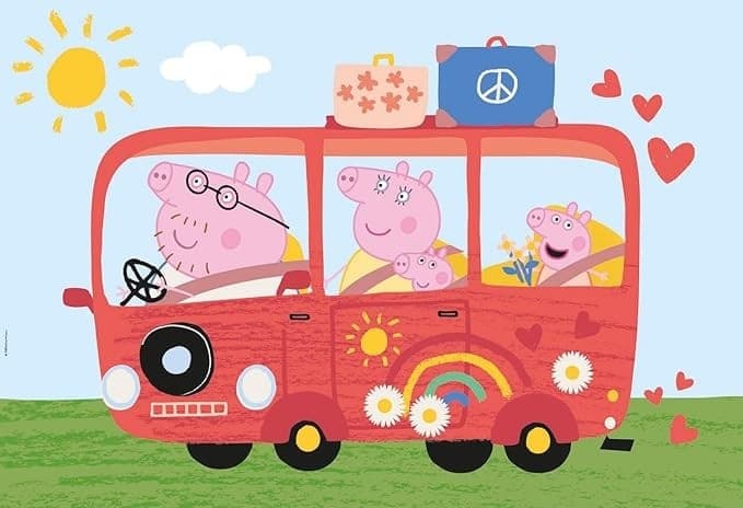Clementoni - Supercolor Puzzle Peppa Pig 24 Pezzi 24221 in Puzzle classici Centro Bimbo - Siderno, commercioVirtuoso.it