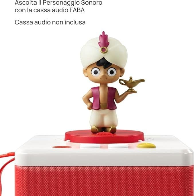 Faba - Personaggio Sonoro Aladino e un'altra storia FFR10003 in Giochi musicali Centro Bimbo - Siderno, commercioVirtuoso.it