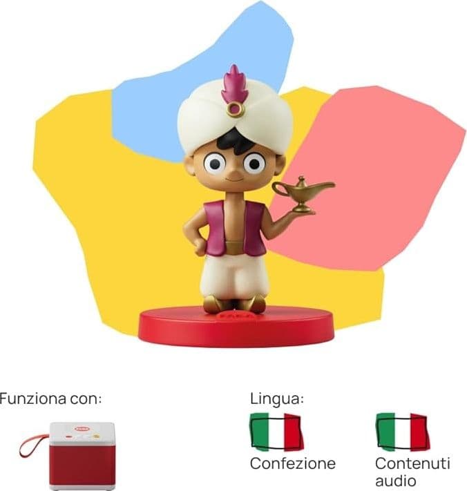 Faba - Personaggio Sonoro Aladino e un'altra storia FFR10003 in Giochi musicali Centro Bimbo - Siderno, commercioVirtuoso.it