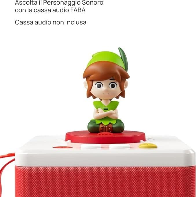 Faba - Personaggio Sonoro Peter Pan e un'altra storia FFR10006 in Giochi musicali Centro Bimbo - Siderno, commercioVirtuoso.it