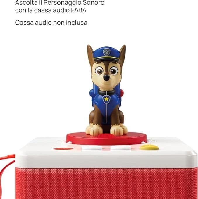 Faba - Personaggio Sonoro PAW Patrol La Squadra dei Cuccioli: Chase FFR15301 in Giochi musicali Centro Bimbo - Siderno, commercioVirtuoso.it