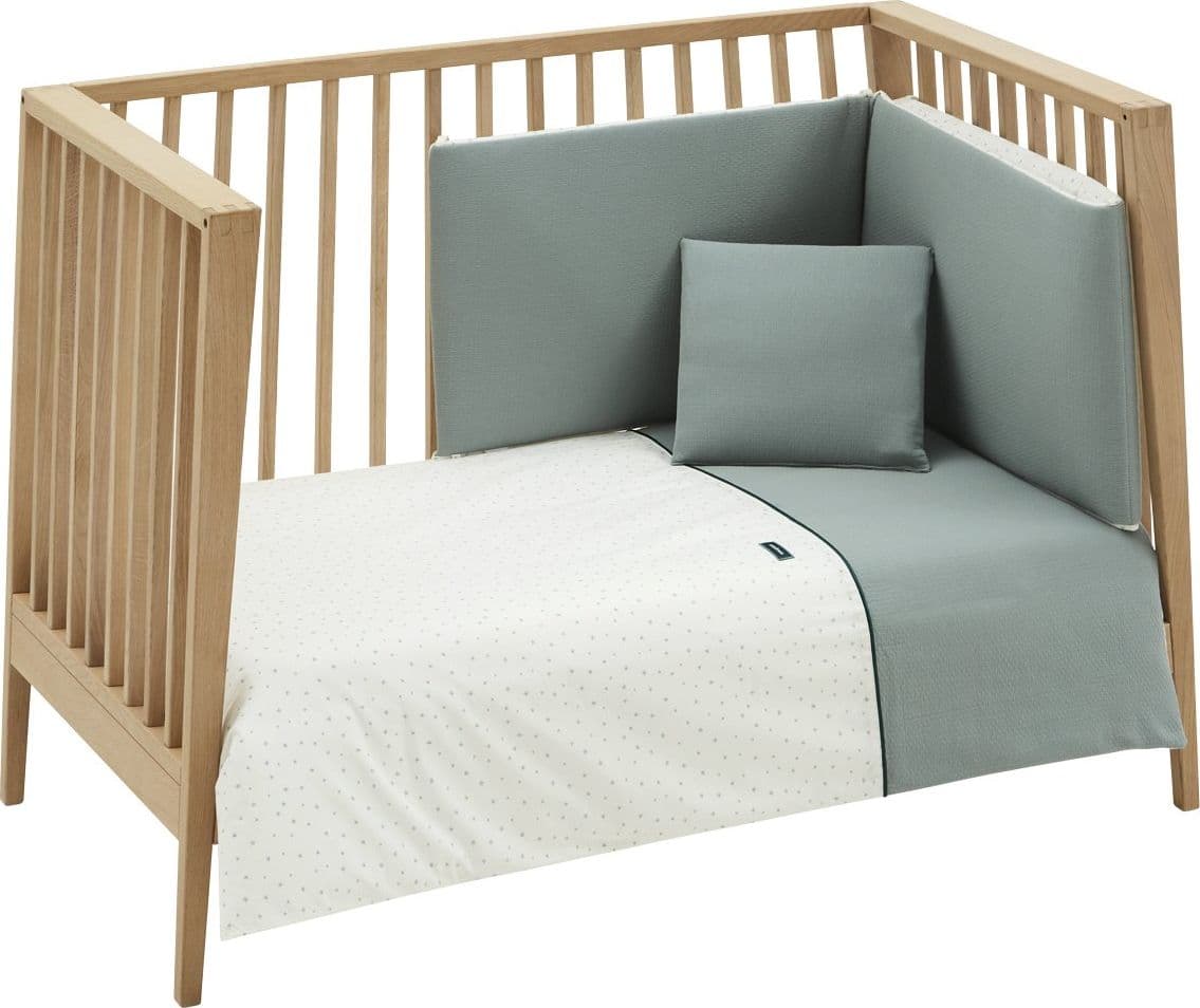 Joggo 2 Pcs.Federa Piumone 70 Magia Verde 110X170X3 Cm Cambrass