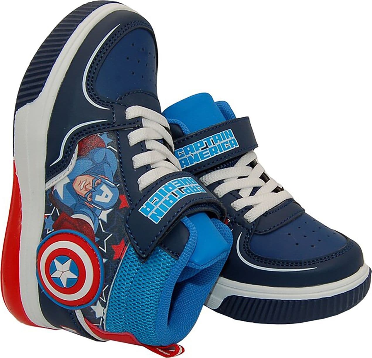Scarpe Capitan America con luci numeri dal 25 al 33 blu in Sneaker casual UP Calzature Balduina - Roma, commercioVirtuoso.it