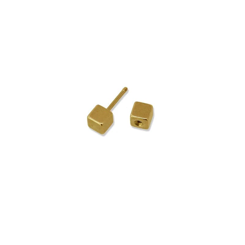 Anartxy - ORECCHINO Cubi Piercing 4mm in Orecchini Alba Gioielli - Casoria, commercioVirtuoso.it