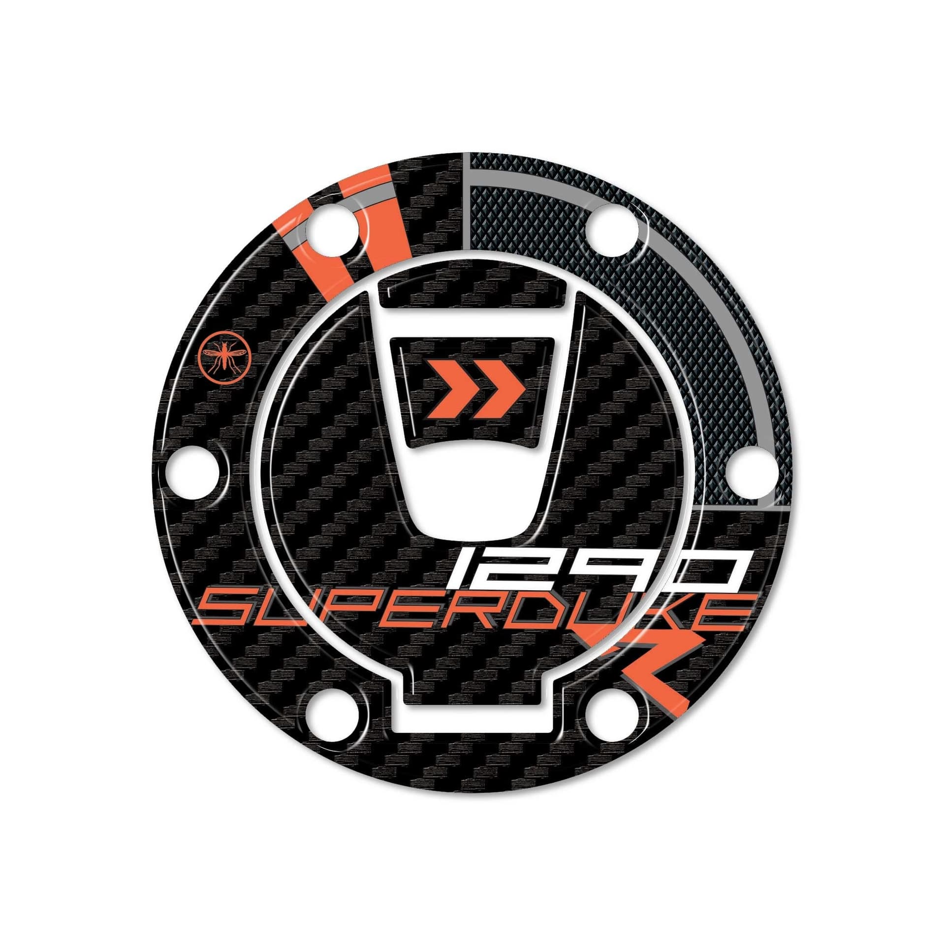 Adesivo Protezione Tappo Serbatoio compatibile con KTM 1290 Superduke R 2018-23 in Decalcomanie adesivi e magneti LabelBike - Bibbiano, commercioVirtuoso.it